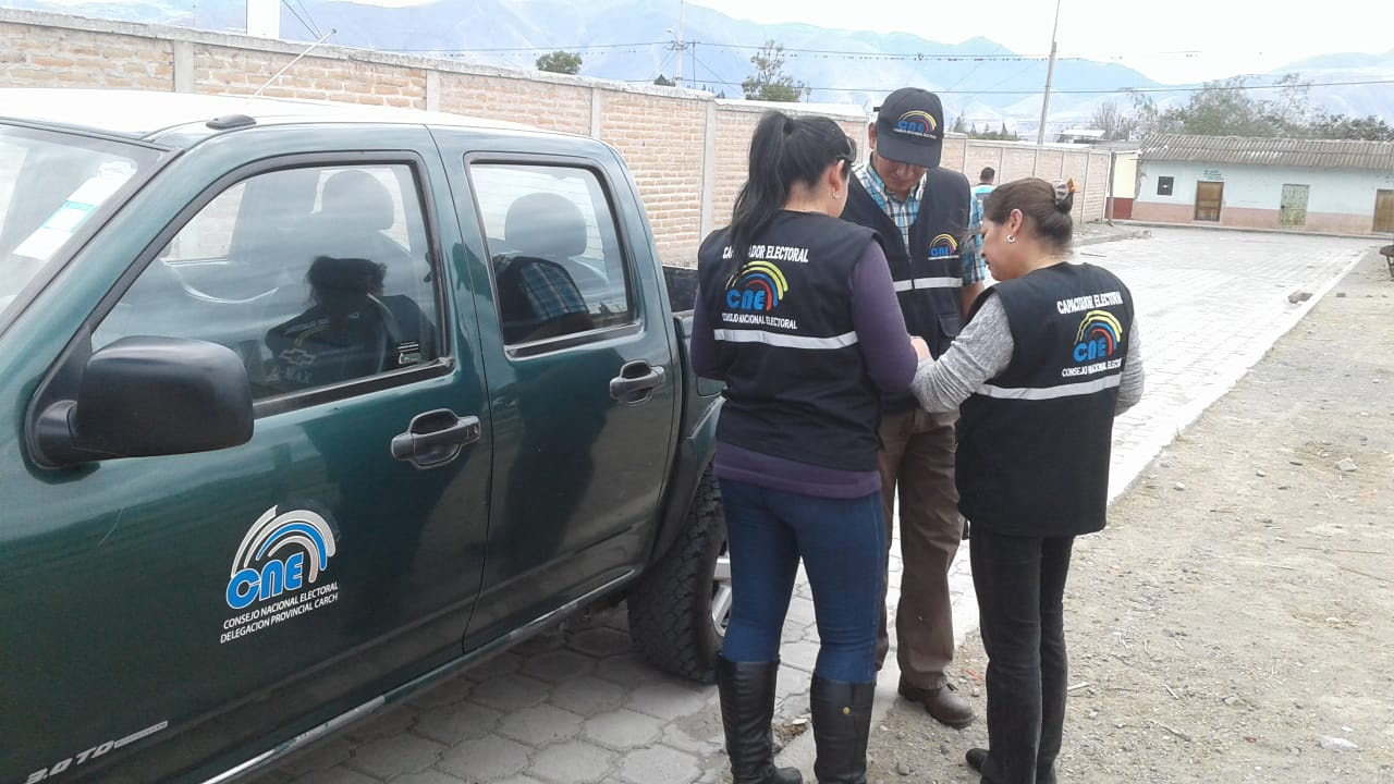 CNE Carchi intensifica controles sobre gasto electoral 14112018 cnecarchi control