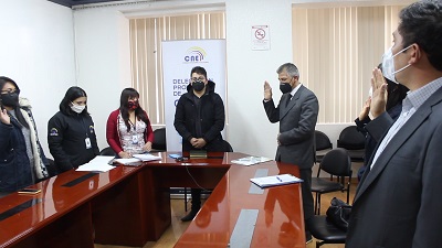 Junta Provincial Electoral en Carchi designó a sus representantes POSESIÓN JUNTA PROVINCIAL 2021