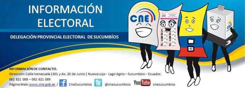 CNE-Sucumbíos hace llamado a rendir cuentas en marzo próximo