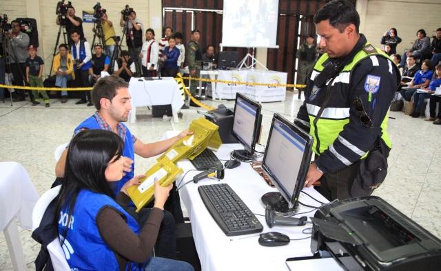 CNE simulacro electoral febrero 2014