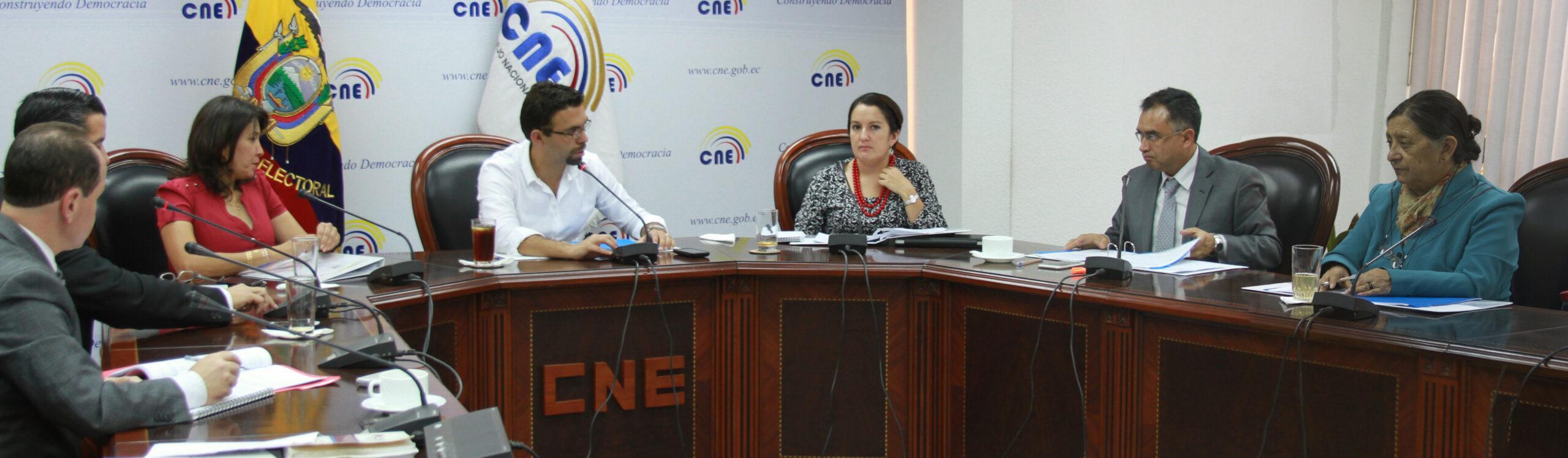 CNE garantiza seguridad de expedientes al Concurso de CPCCS