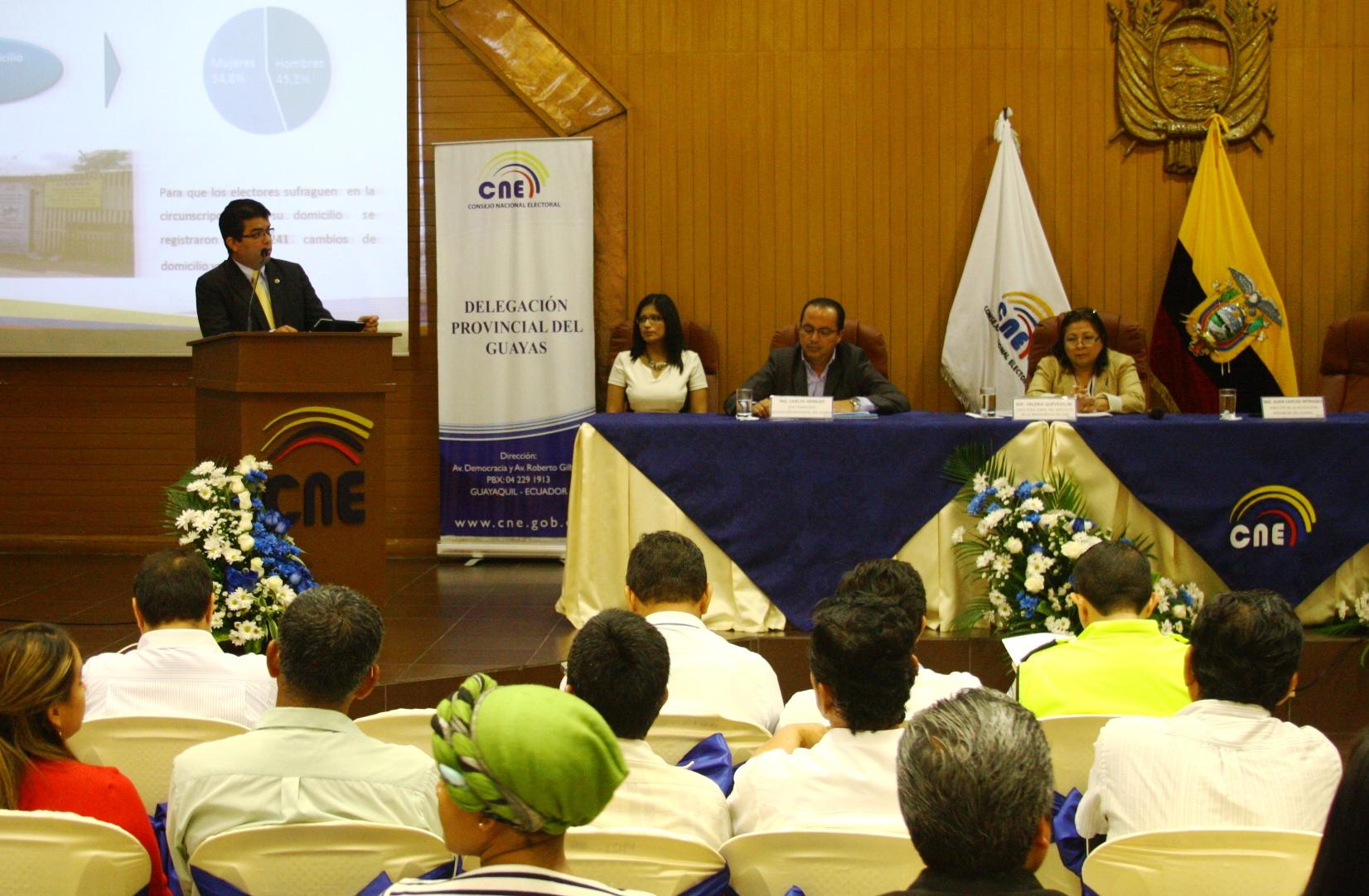 ciudadanos participaron activamente del informe de gestion 2014 en guayas