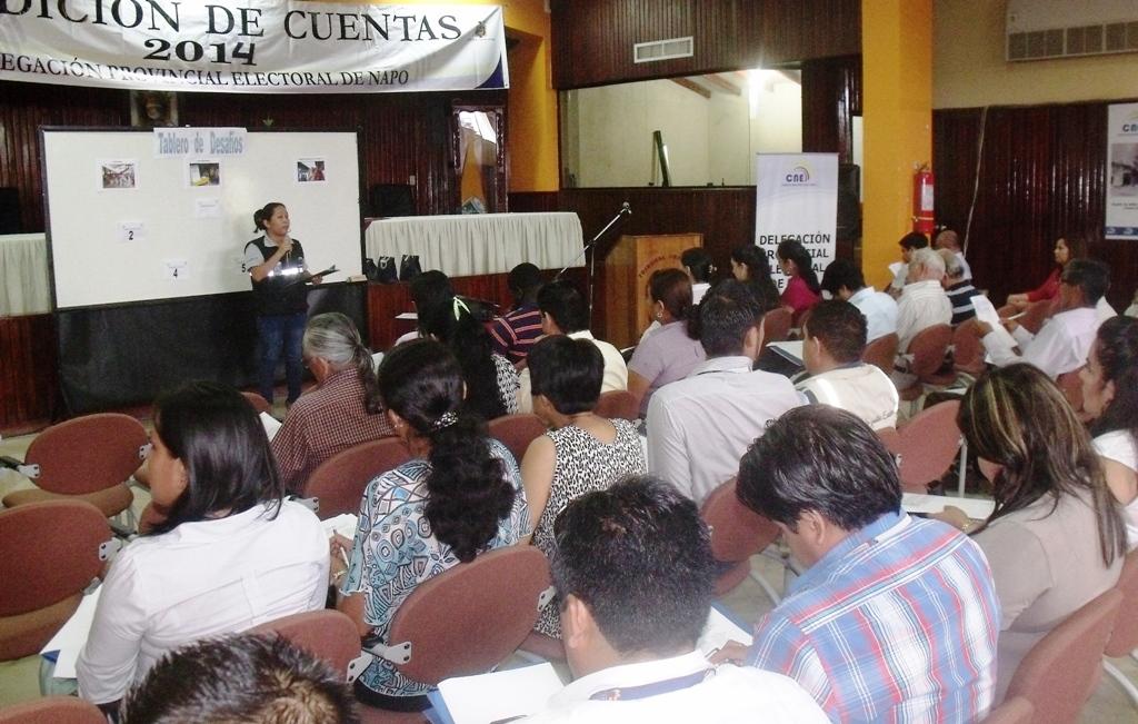 rendicion de cuentas 2014