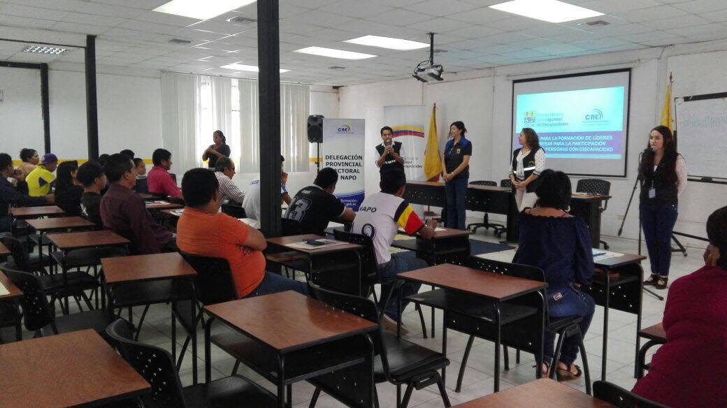 escuela lìderes cne napo