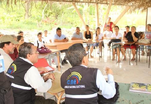 029 -2016 Entrega de zona electoral en La Codicia