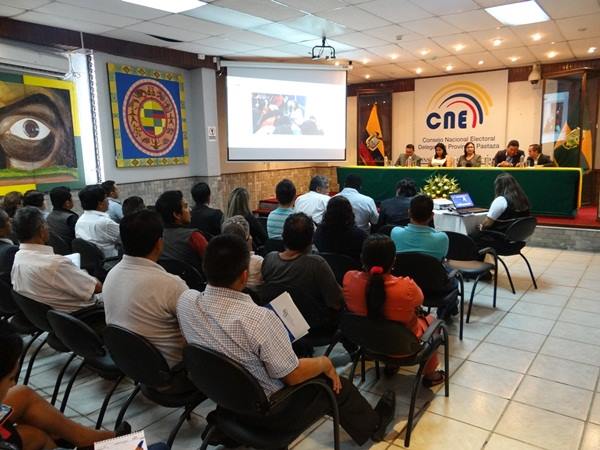 Pastaza capacitó a Medios de Comunicación