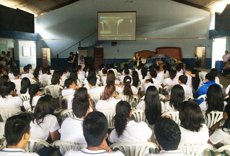 CNE Delegación Napo Cine Foro 1