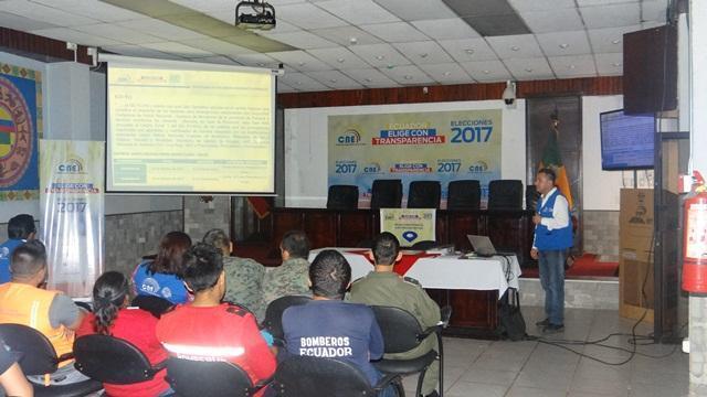 CNE - Socializa Plan de Contingencia y Seguridad Electoral