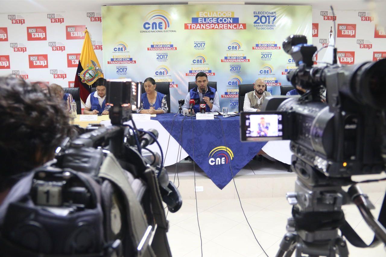 Rueda de prensa Simulacro 2