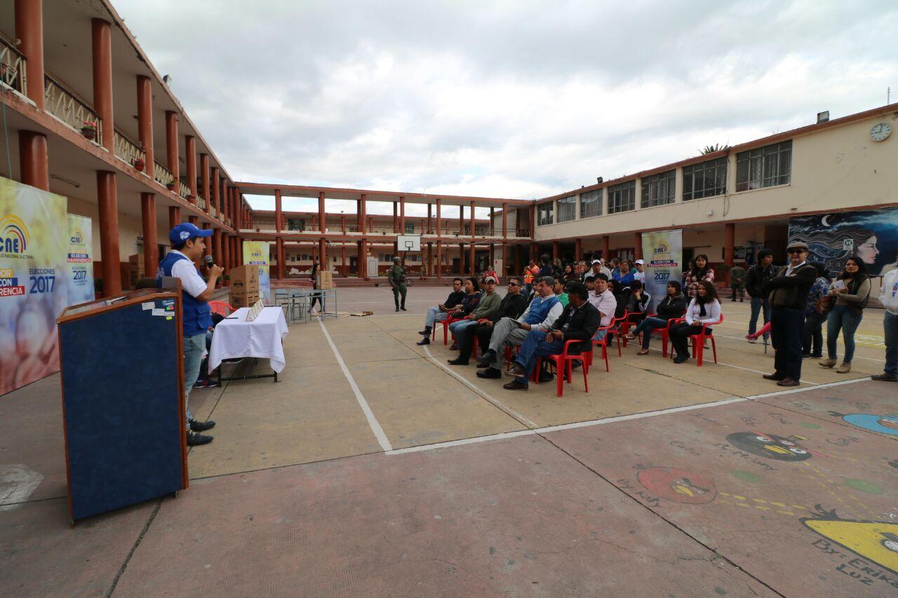 170205 delegacionimbabura boletininicio3ersimulacro