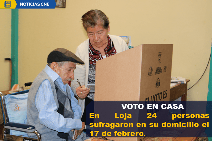 VOTO EN CASA - LOJA