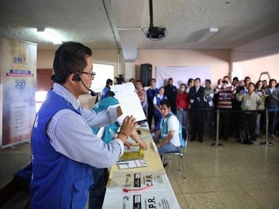 Tercer simulacro nacional cne