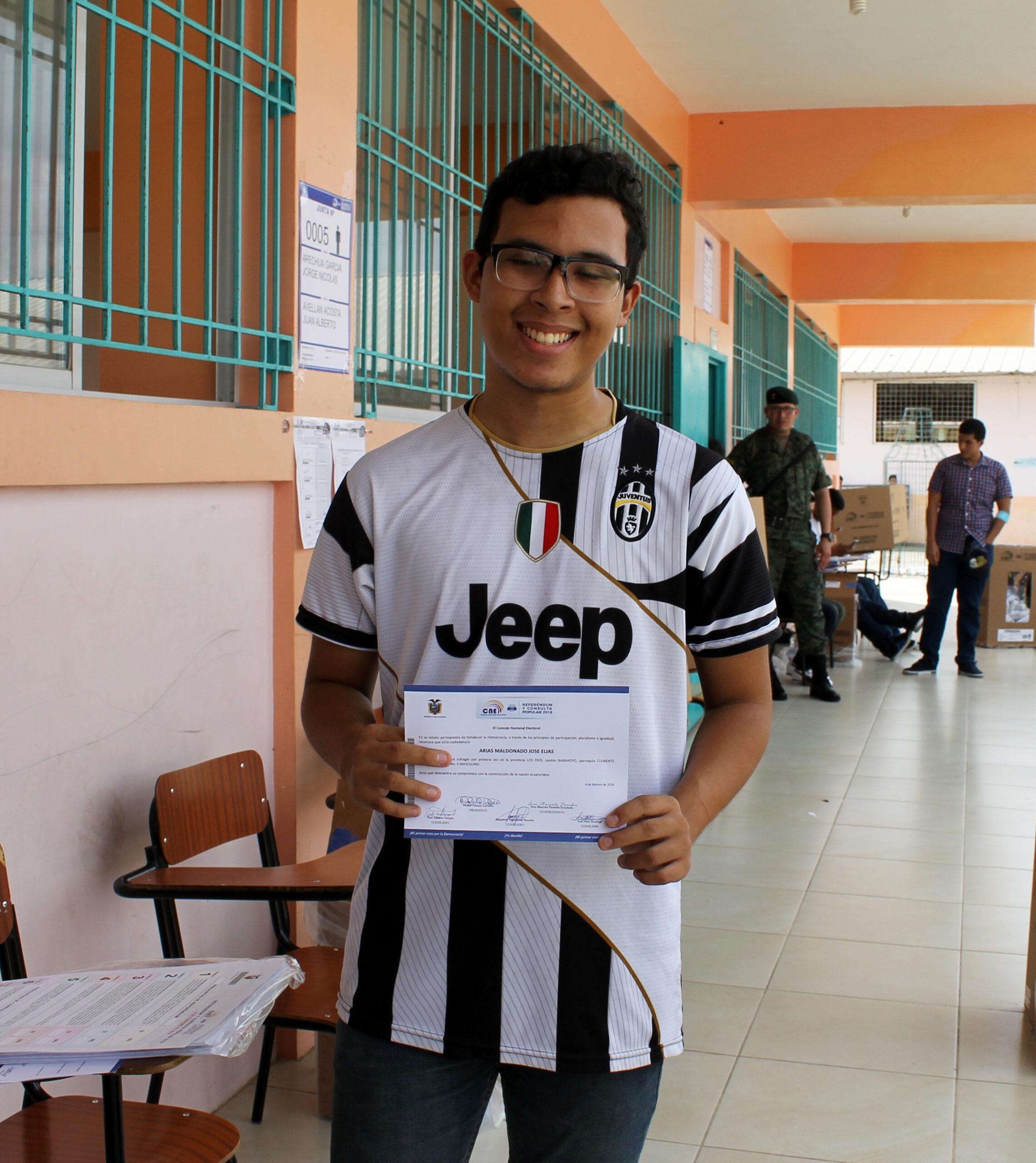 02 delegacion los rios certificado primer voto