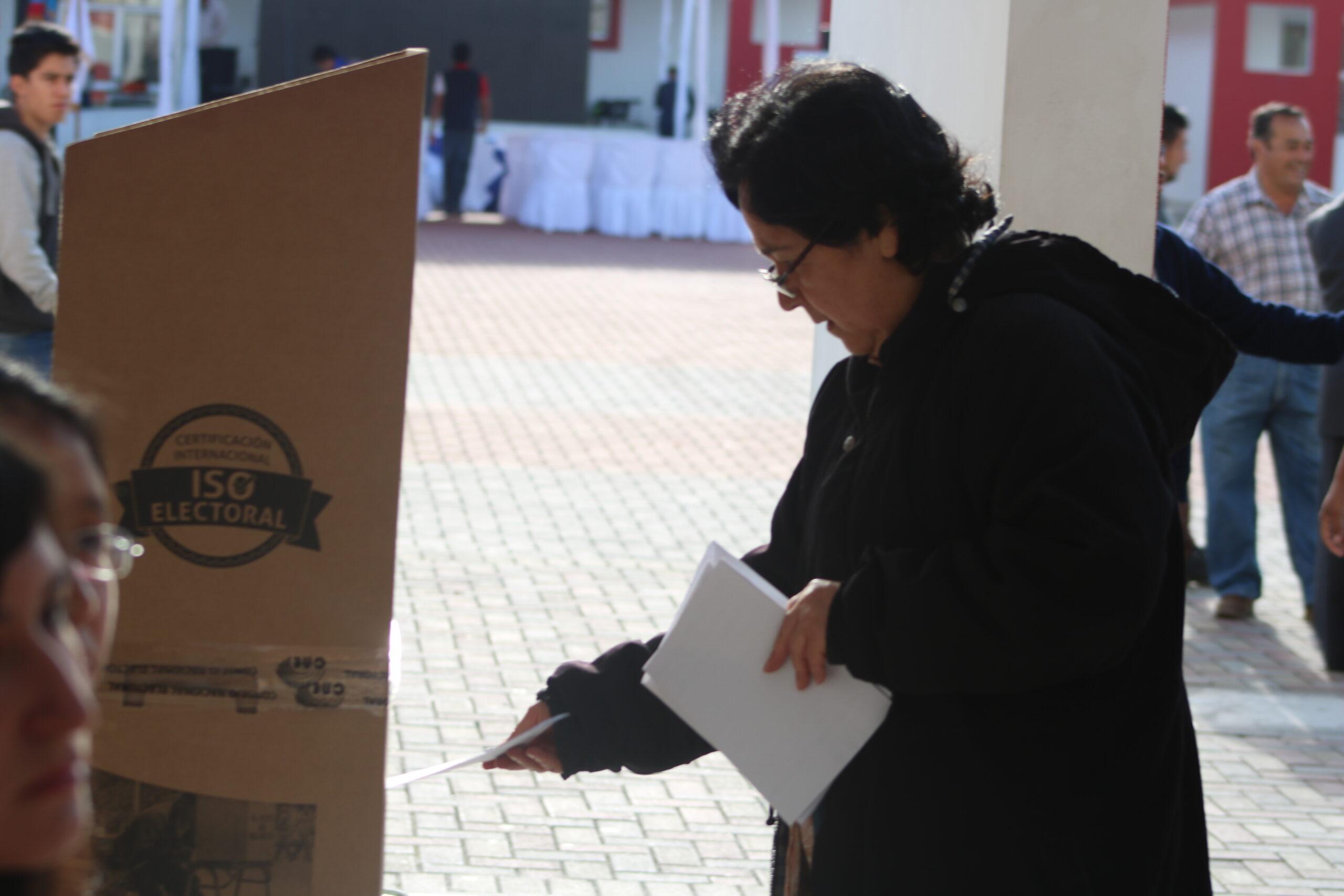 Inauguración elecciones Referéndum y Consulta Popular