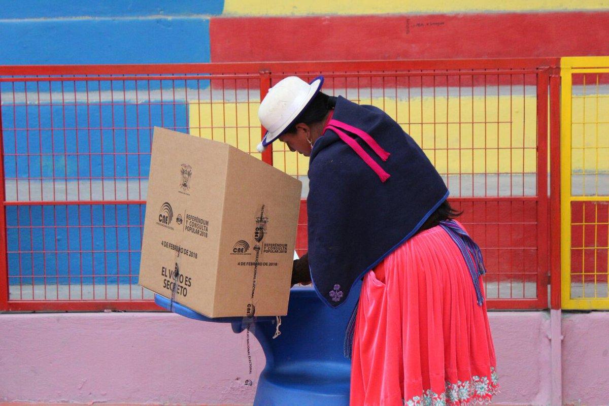 Votaciones en Cañar