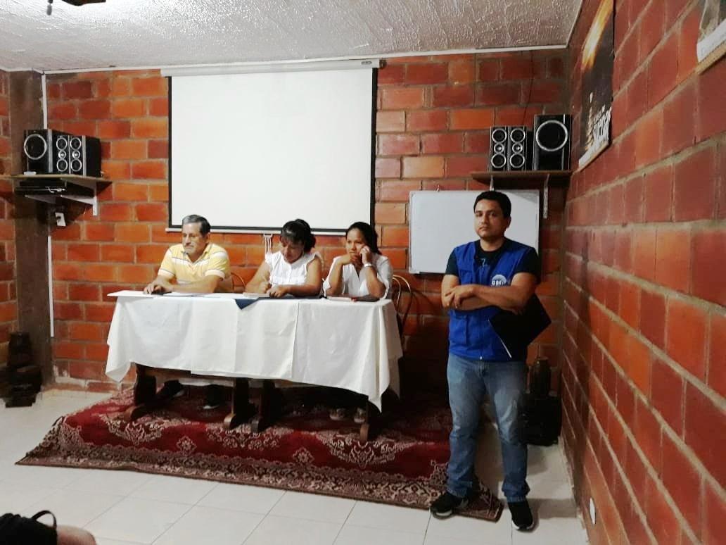 CNE Delegación Napo - DPEN brinda asesoría a OPs