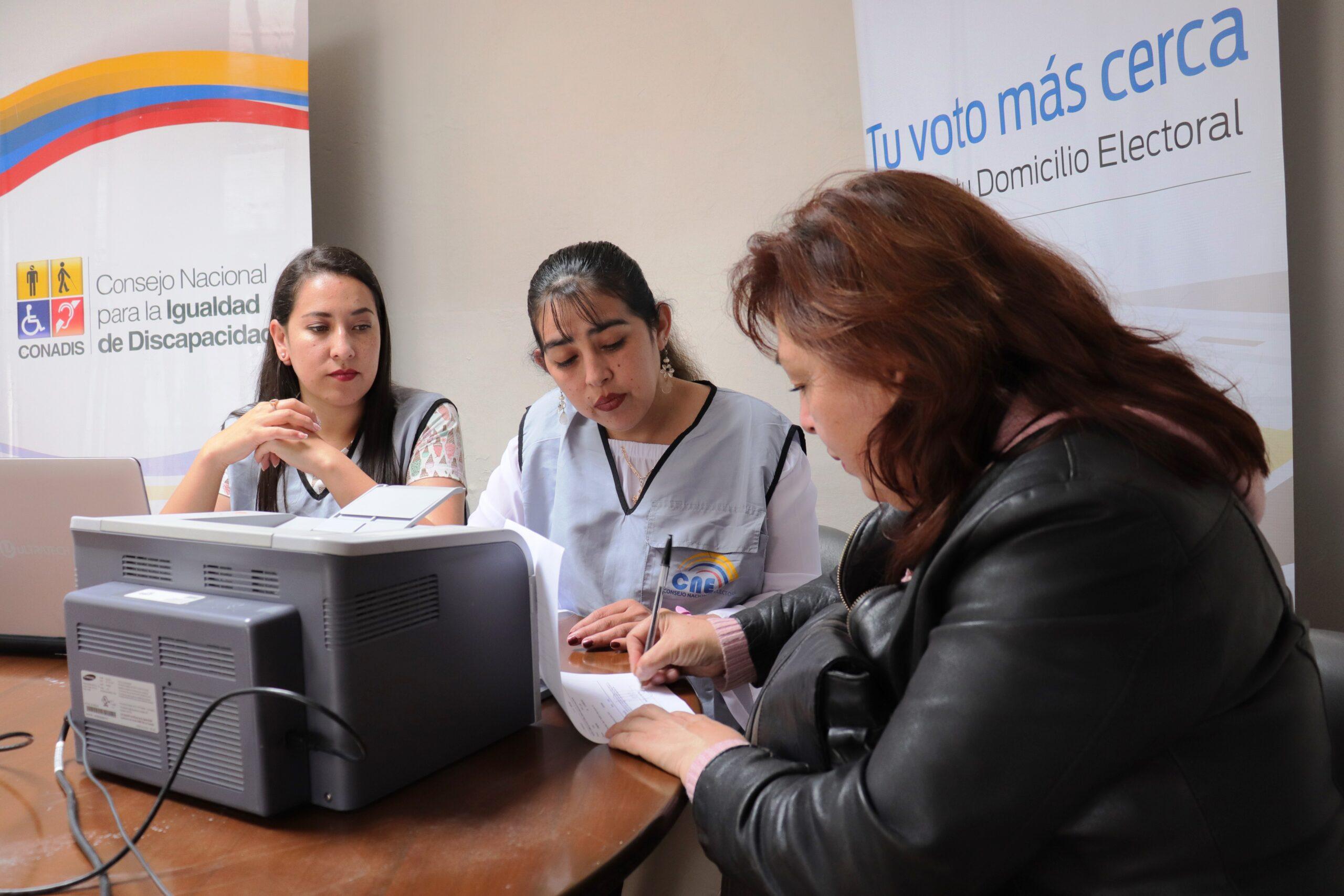 Cambio de Domicilio Electoral CONADIS