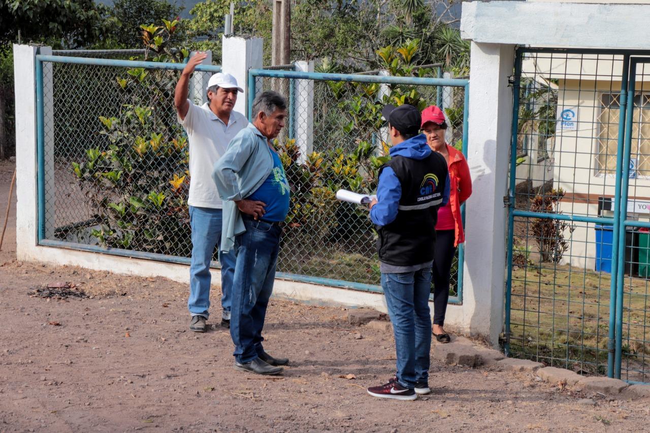 Levantamiento de catastro Recintos Electorales