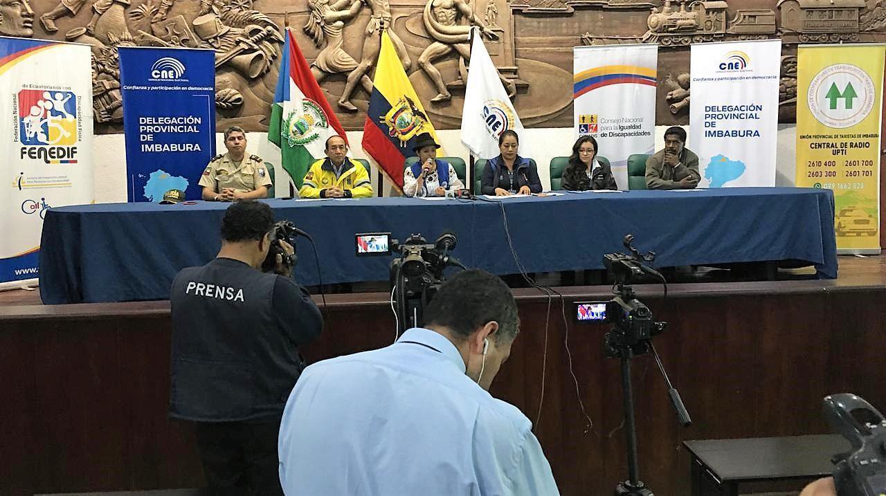 Rueda de prensa Conadis