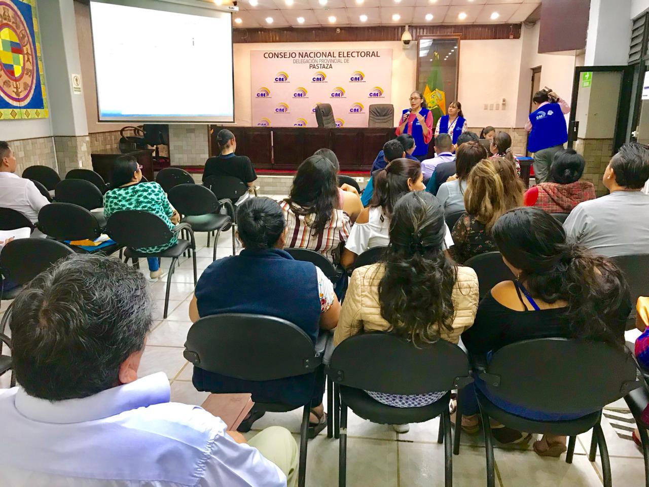 TALLER SOBRE GASTO Y PROMOCION ELECTORAL 2019