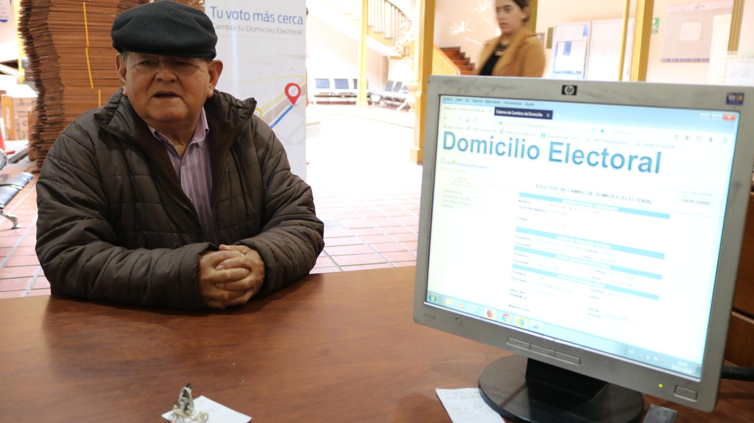 Actualización domicilio electoral