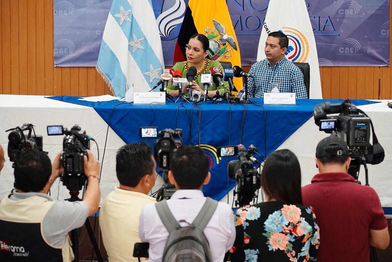 Presidenta del CNE socializó reformas electorales en Guayaquil