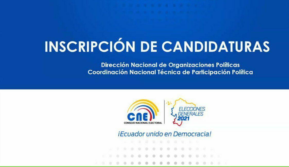 arte inscripción de candidaturas 2020