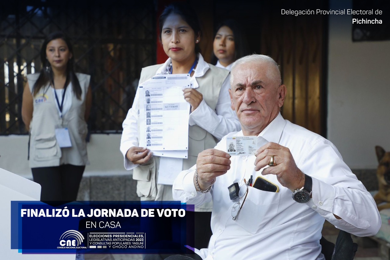 VOTO EN CASA