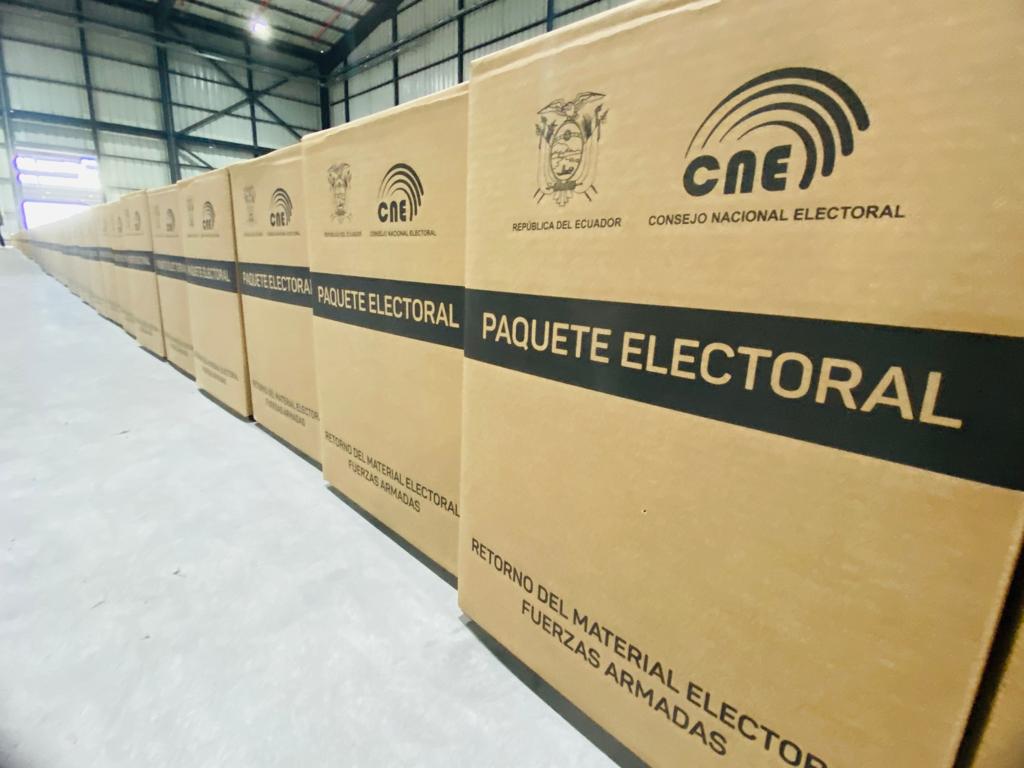 Inicia la distribución de los Paquetes Electorales en la Provincia